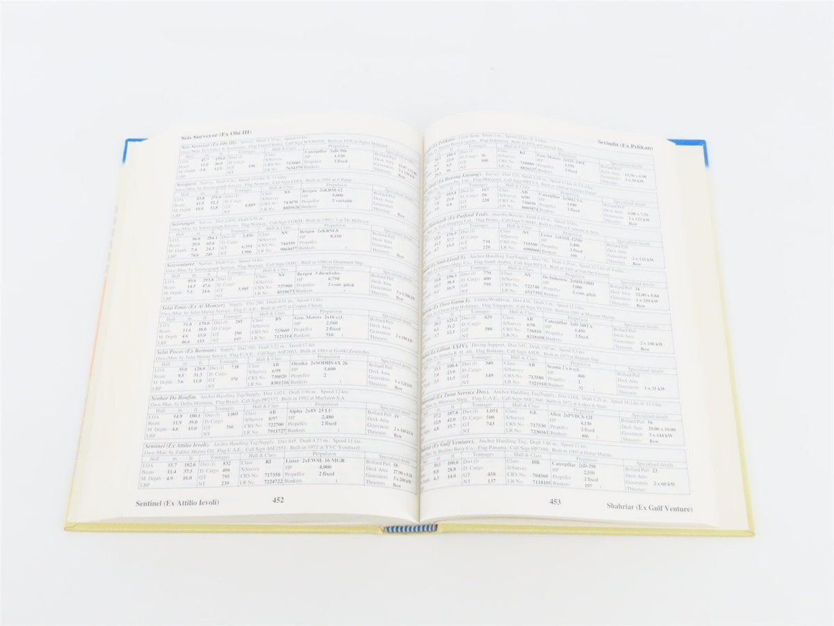 The Offshore Service Vessel Register 2001 by Clarkson Research Studies ©2001 HC