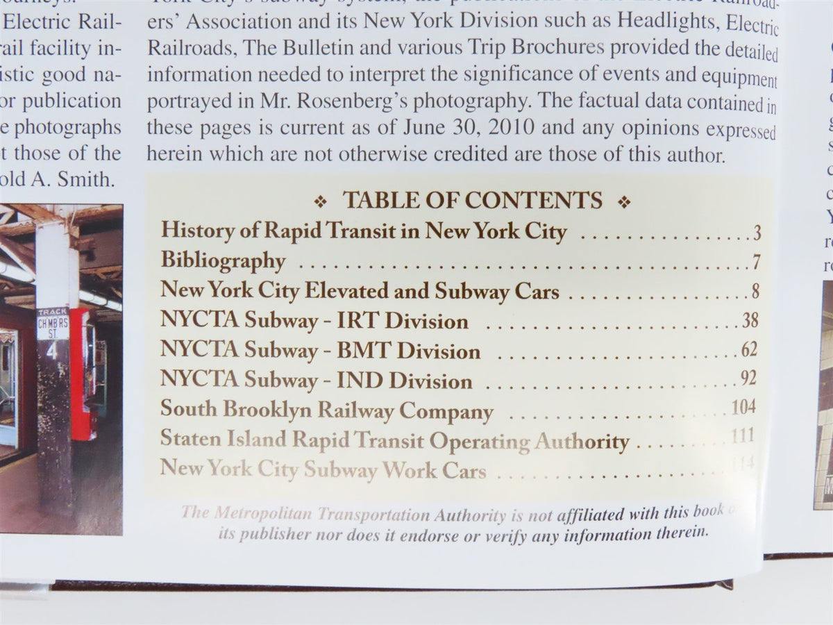 Morning Sun: New York City Subways Volume 1 by Benjamin W. Schaeffer ©2011 HC