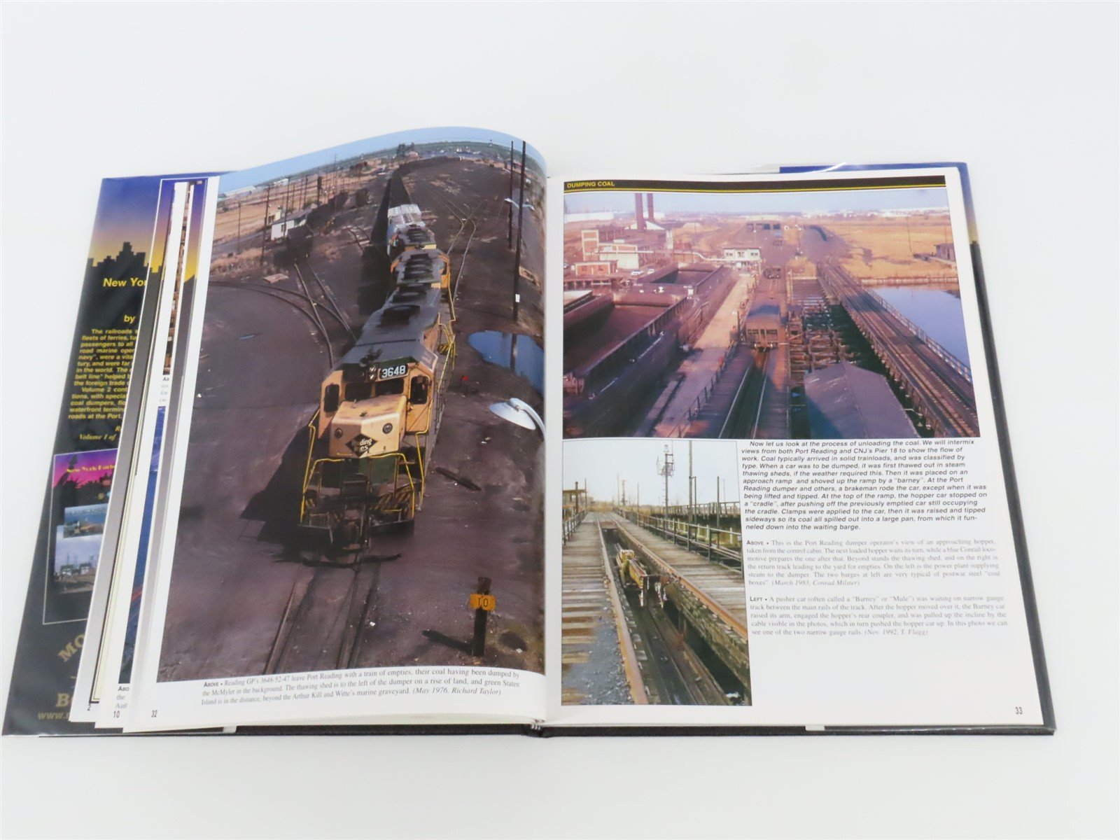 Morning Sun: New York Harbor Railroads Volume 2 by Thomas R. Flagg ©2002 HC Book