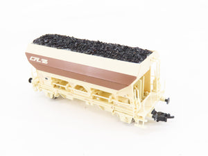 HO Scale Roco 66333 CFL Luxembourg National 2-Bay Side-Discharge Hopper #046-0