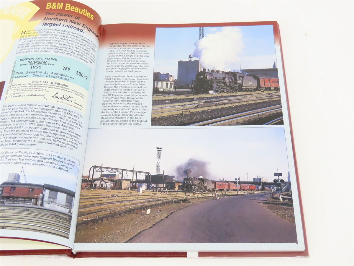 Morning Sun: Boston &amp; Maine Trackside by Carl R. Byron ©1999 HC Book