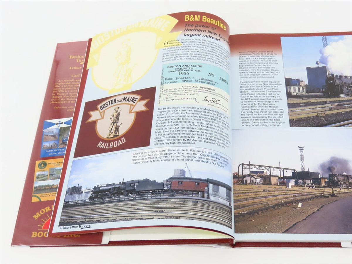 Morning Sun: Boston &amp; Maine Trackside by Carl R. Byron ©1999 HC Book