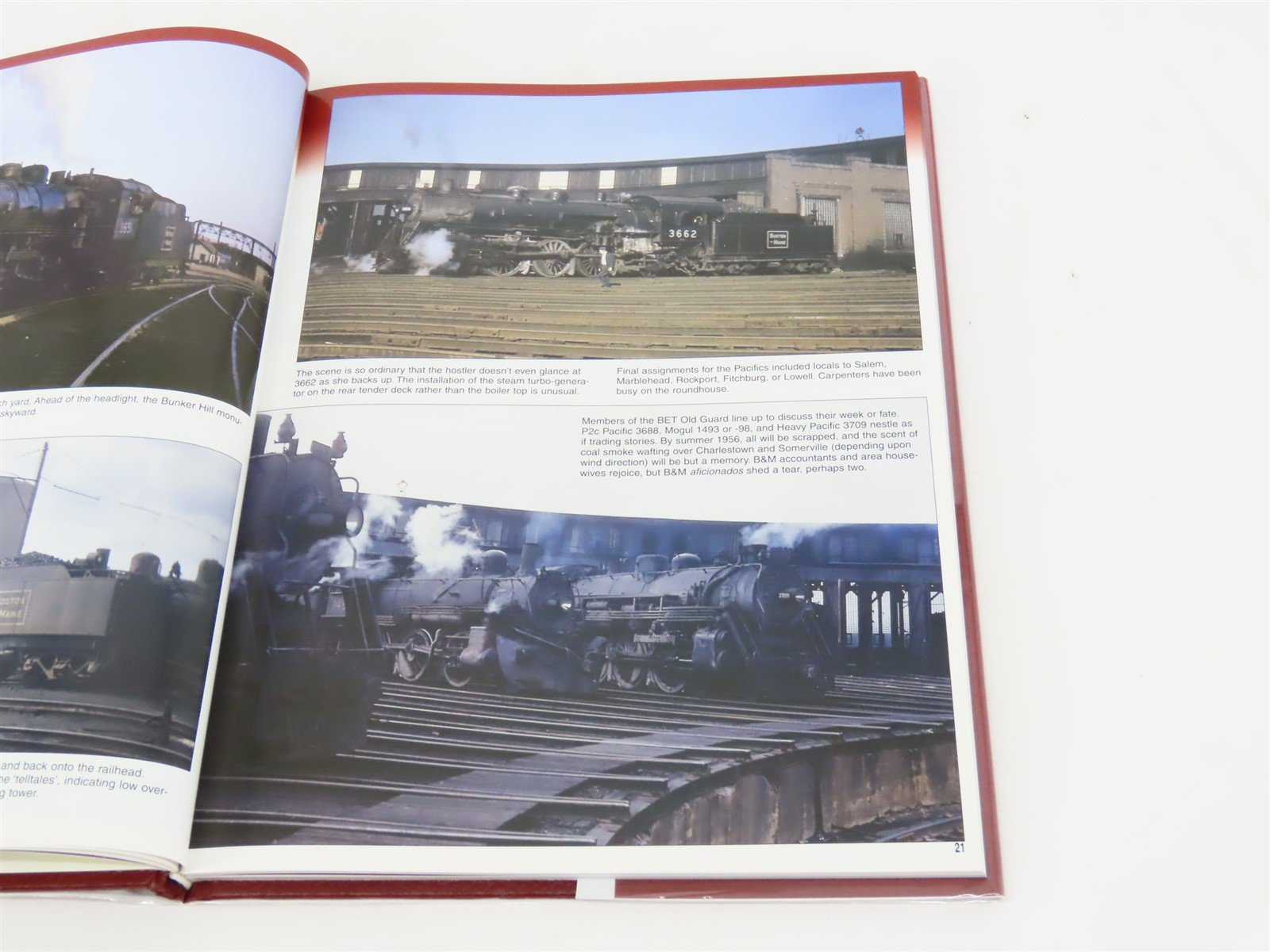 Morning Sun: Boston & Maine Trackside by Carl R. Byron ©1999 HC Book