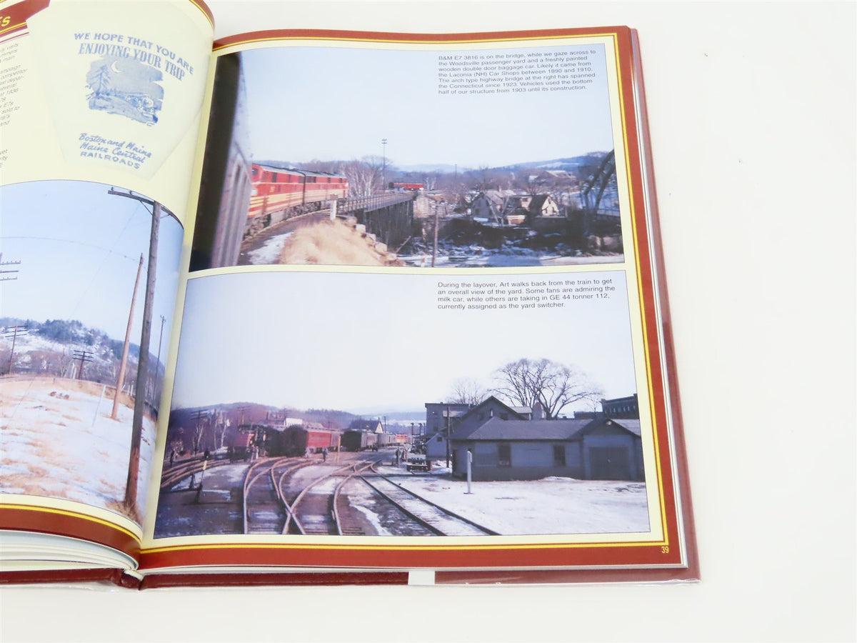 Morning Sun: Boston &amp; Maine Trackside by Carl R. Byron ©1999 HC Book