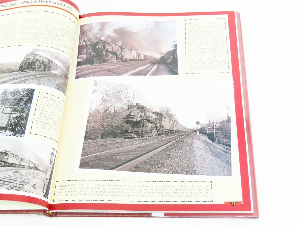 Morning Sun: Trackside Along The Boston &amp; Maine by Carl R Byron ©2005 HC Book