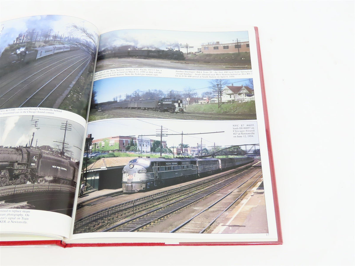 Morning Sun: Trackside Around Boston 1942-1962 by Carl R Byron ©2000 HC Book