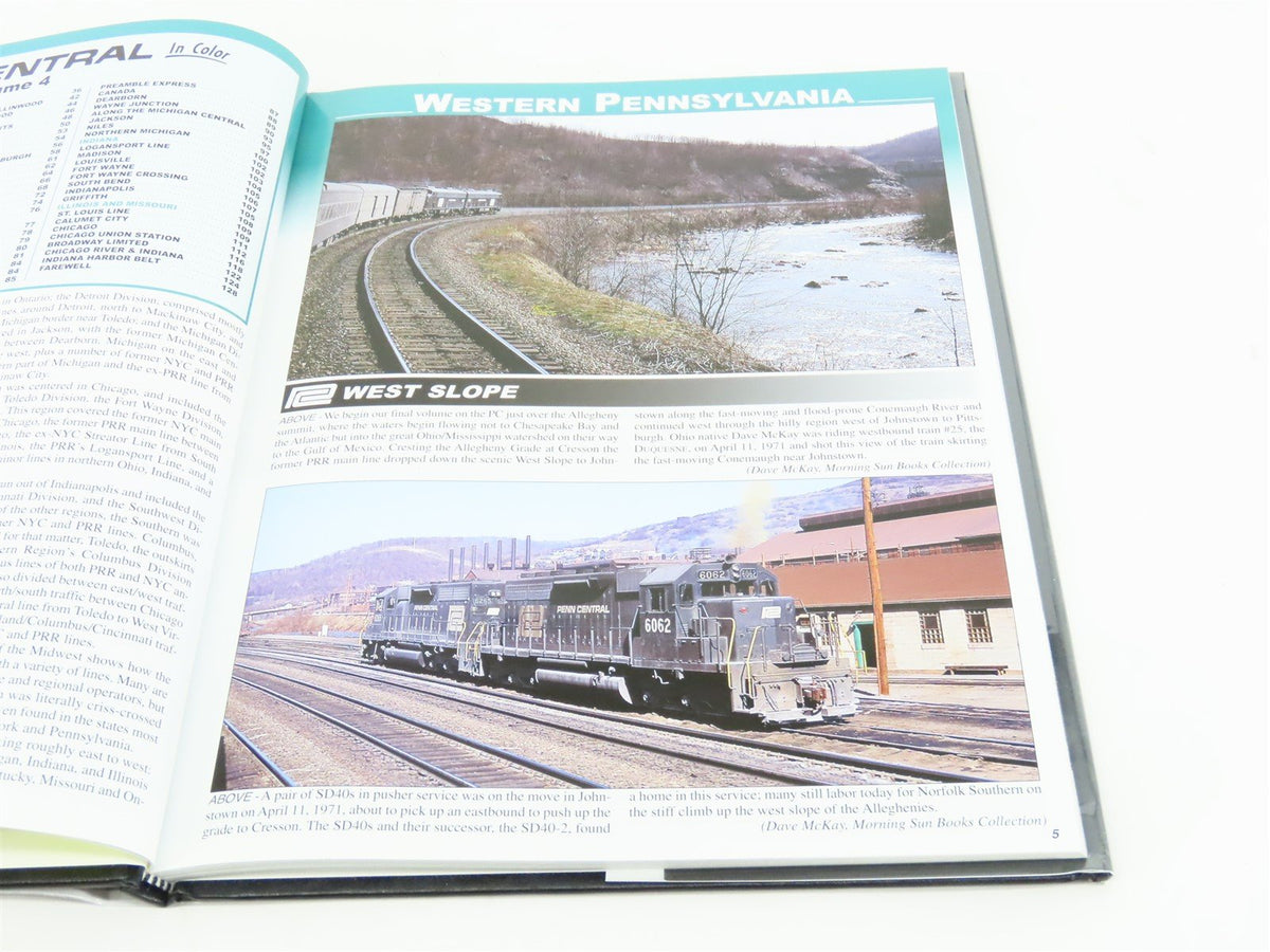 Morning Sun: Penn Central In Color Volume 4 by Jeremy F Plant ©2010 HC Book