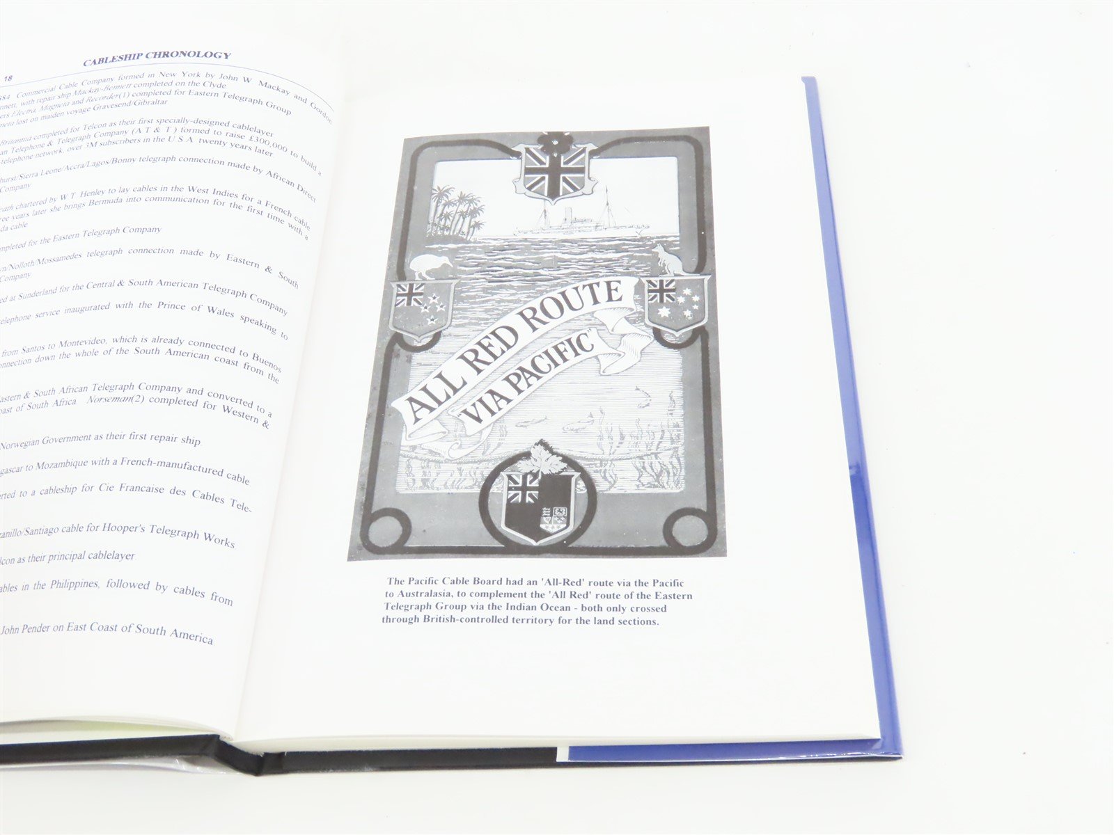 Cableships by Norman L Middlemiss ©2000 HC Book