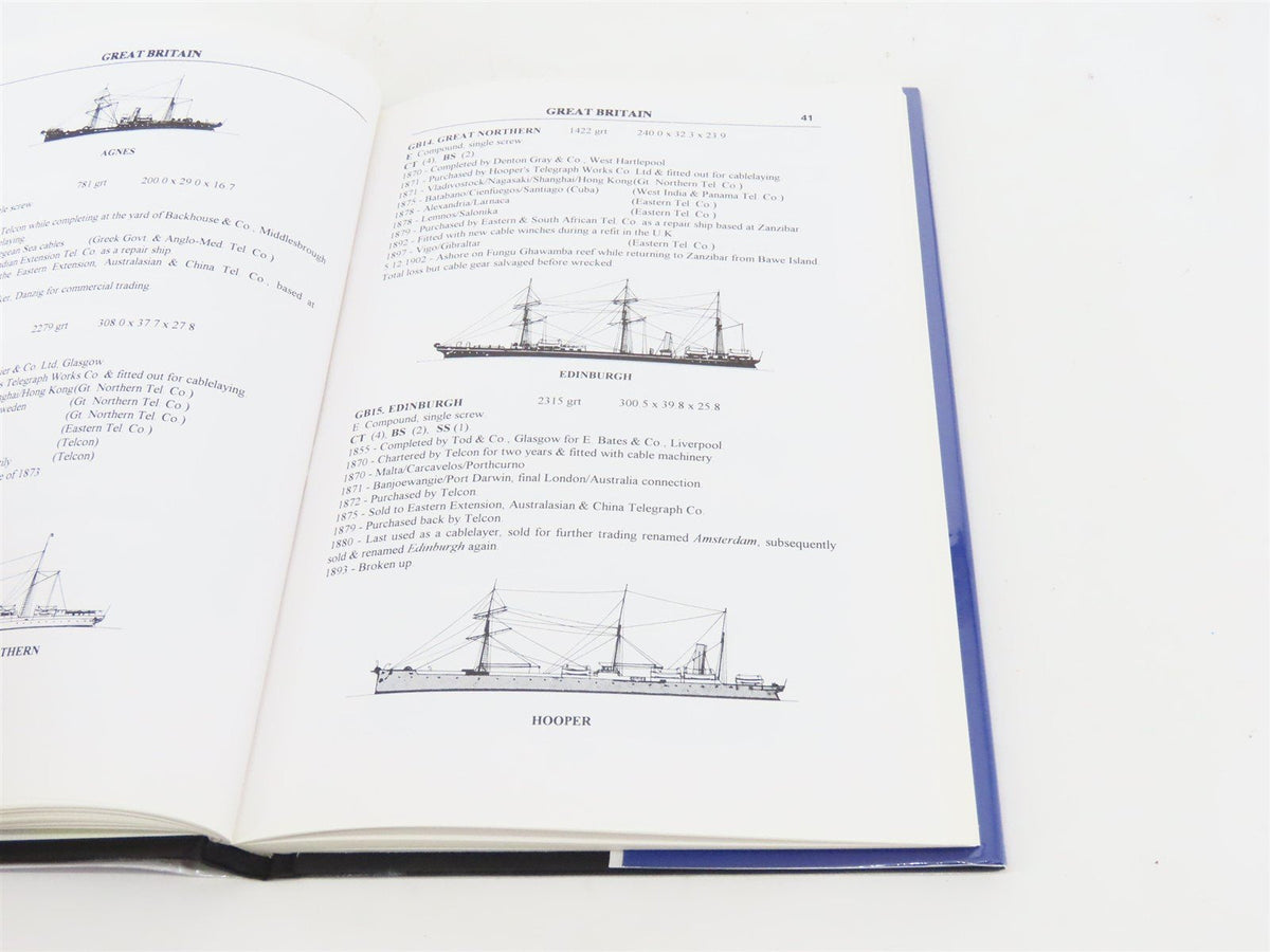 Cableships by Norman L Middlemiss ©2000 HC Book