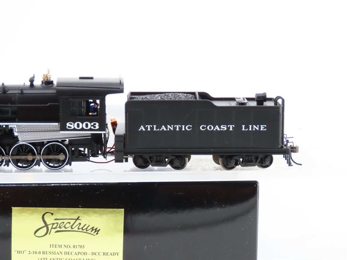 HO Scale Bachmann 81703 ACL Atlantic Coast Line 2-10-0 Steam Locomotive #8003