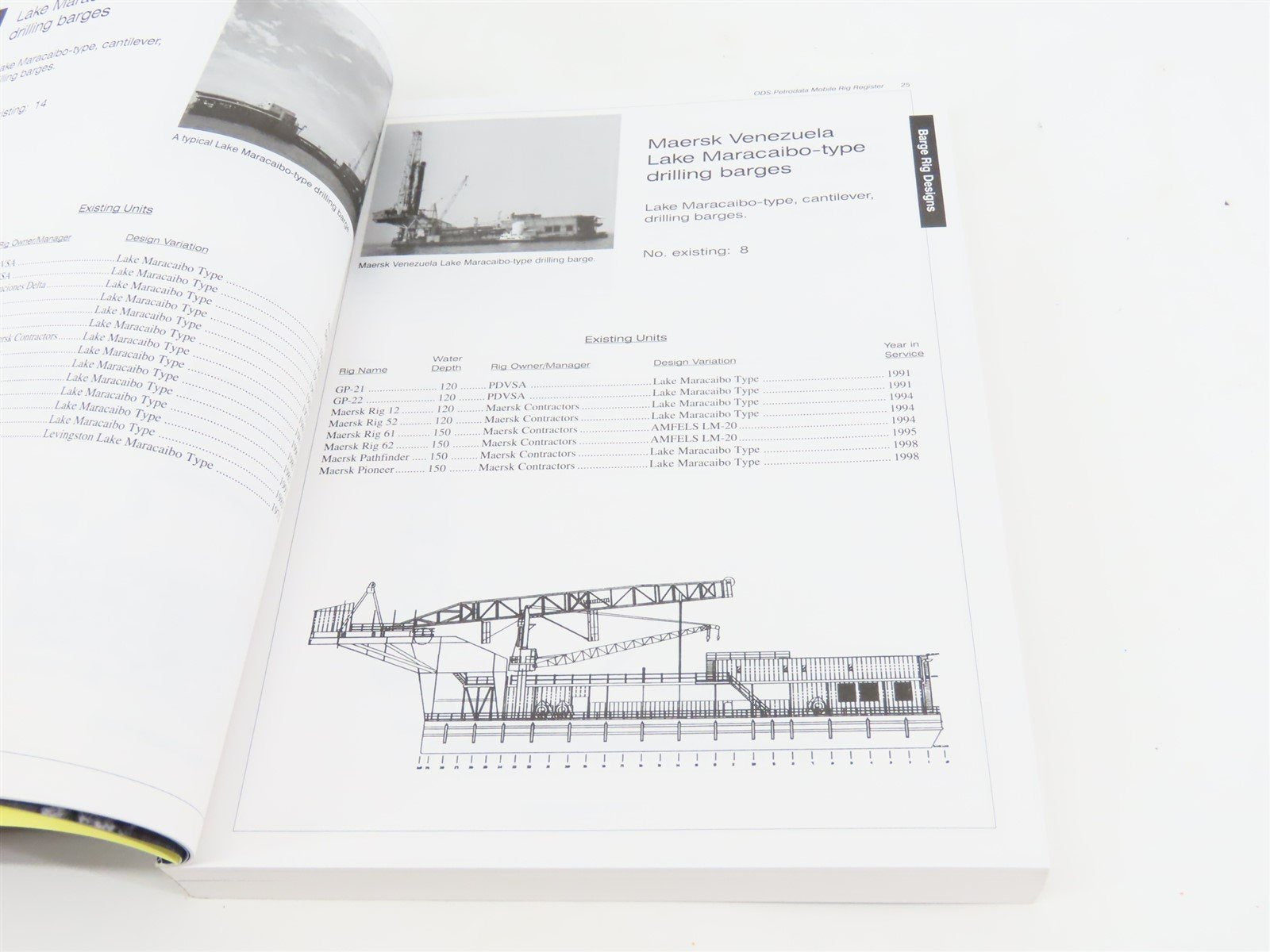 Mobile Rig Register Eighth Edition by ODS-Petrodata Group ©2002 SC Book