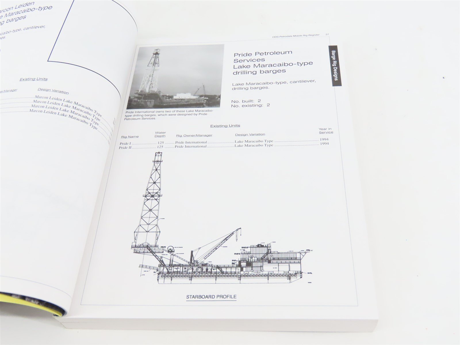 Mobile Rig Register Eighth Edition by ODS-Petrodata Group ©2002 SC Book