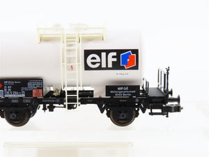 HO Scale Fleischmann 5418 DB German Elf Oil Tank Car #735 5 294-1P