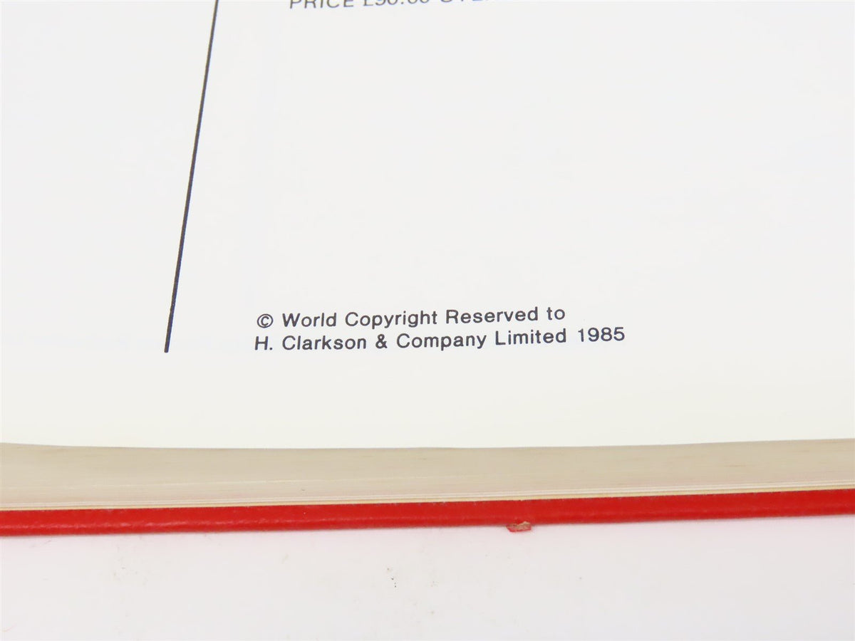 The Offshore Service Vessel Register 1985-86 by H. Clarkson &amp; Company ©1985 HC