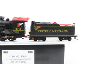 HO Scale Bachmann 83604 WM Western Maryland 2-8-0 Steam Locomotive #761 w/DCC
