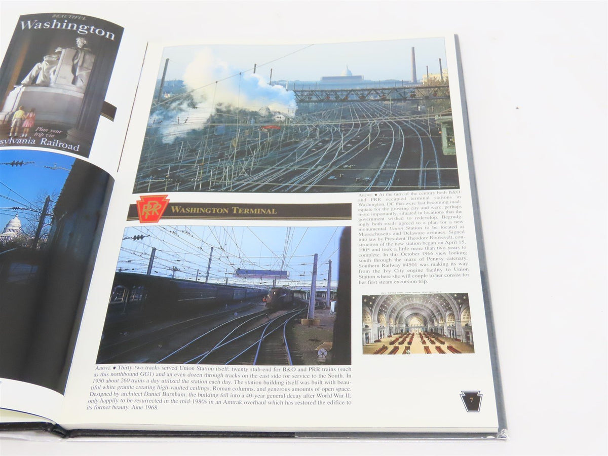 Morning Sun: Trackside on the PRR North of DC by Murray &amp; Yanosey ©2001 HC Book