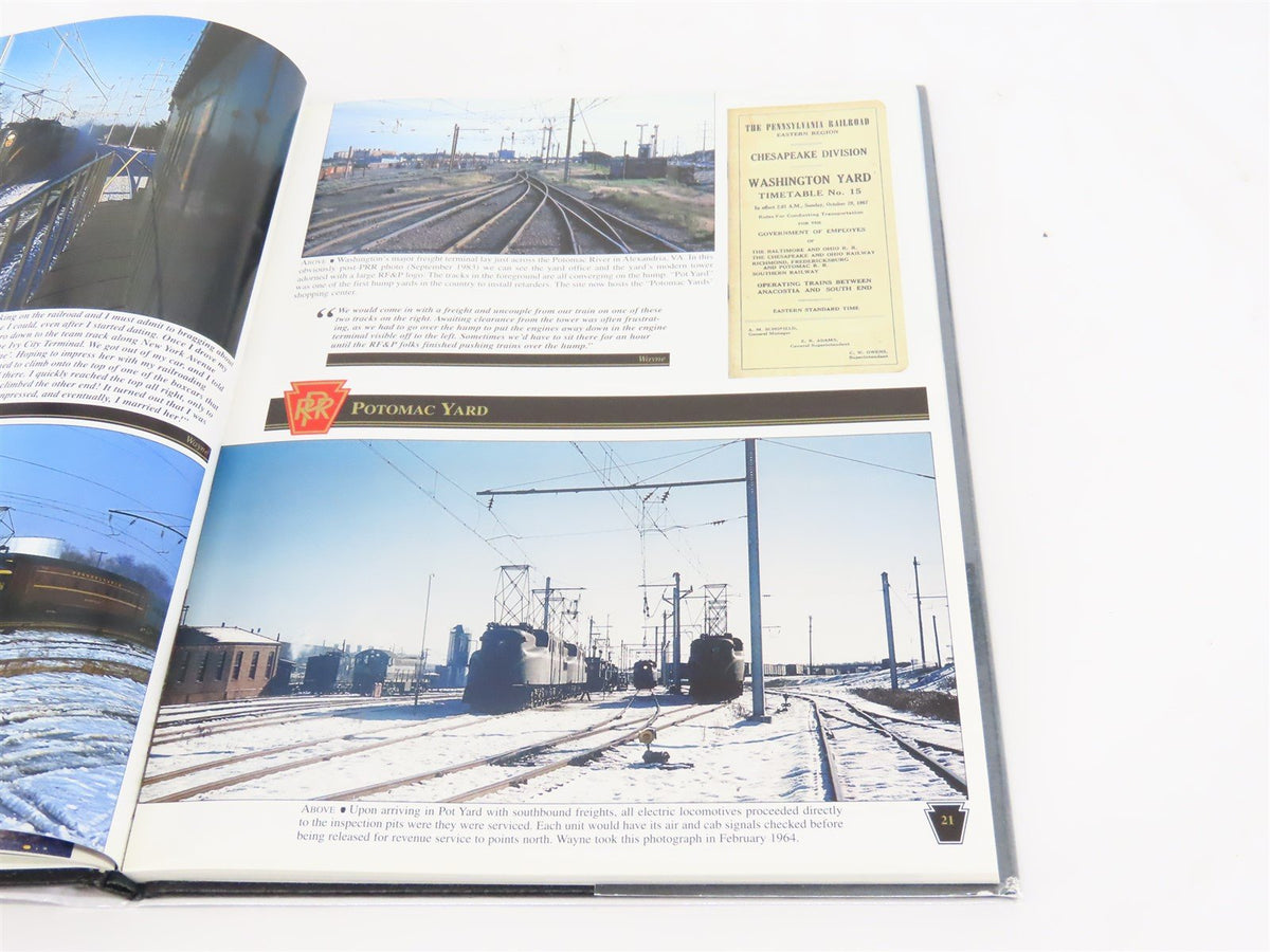 Morning Sun: Trackside on the PRR North of DC by Murray &amp; Yanosey ©2001 HC Book