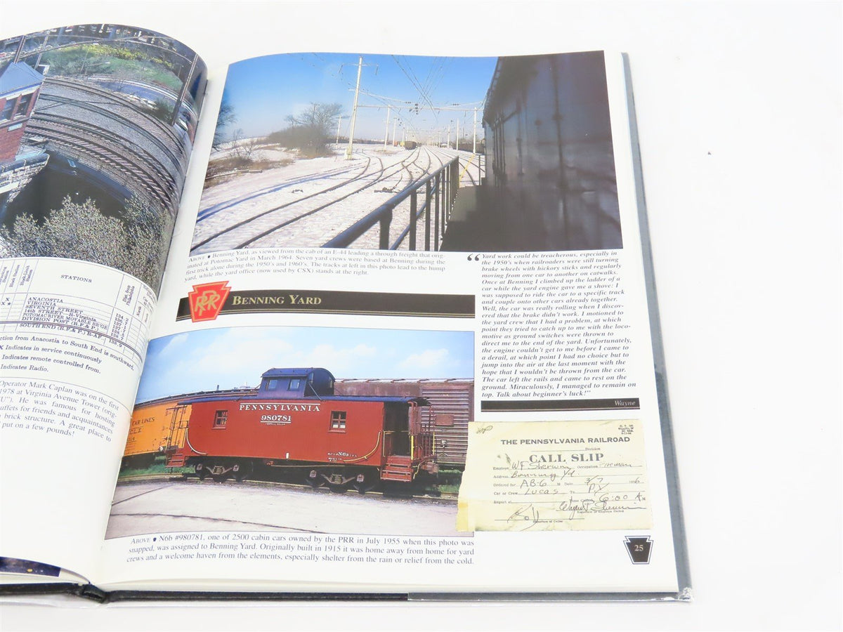 Morning Sun: Trackside on the PRR North of DC by Murray &amp; Yanosey ©2001 HC Book