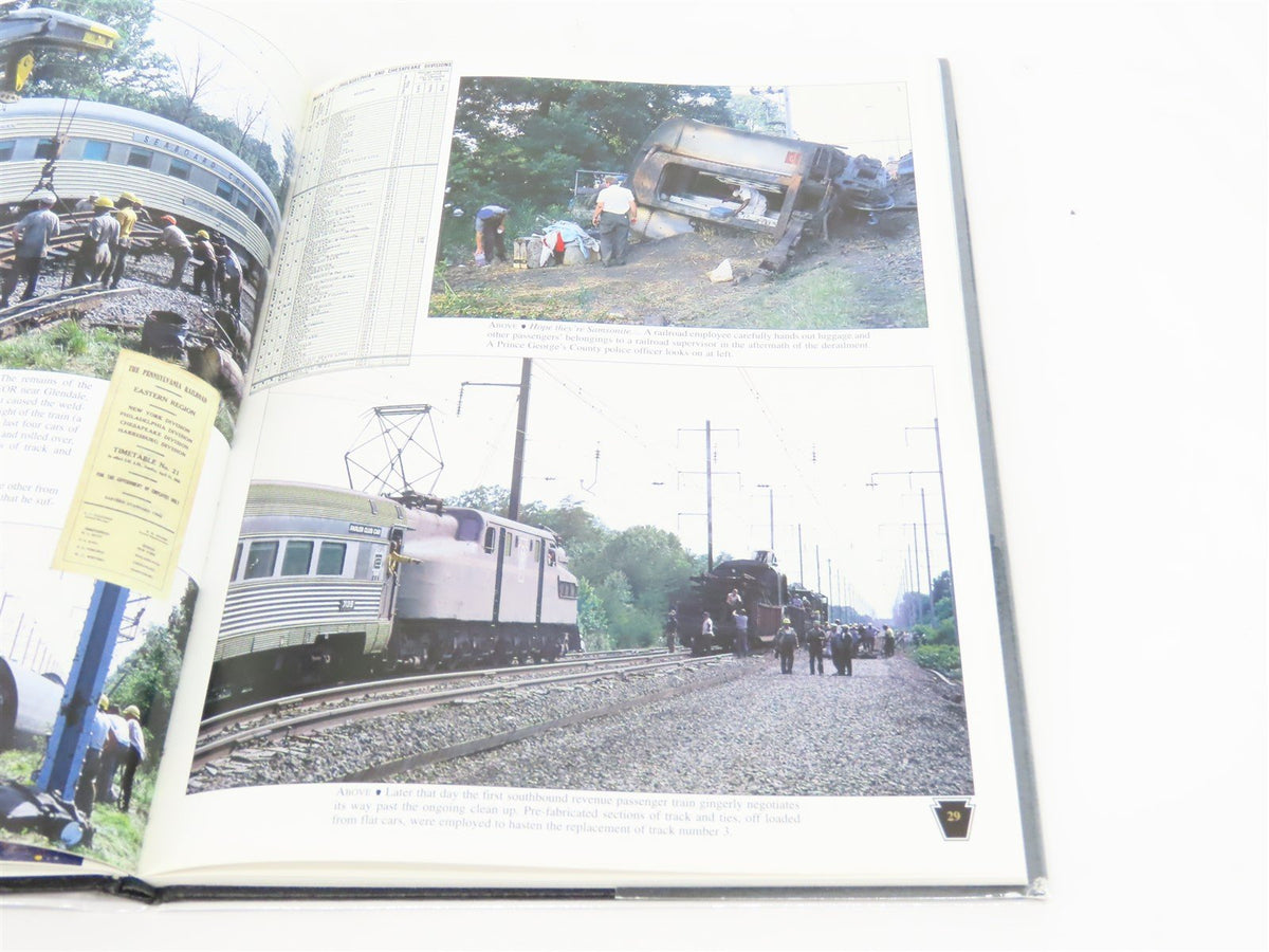 Morning Sun: Trackside on the PRR North of DC by Murray &amp; Yanosey ©2001 HC Book