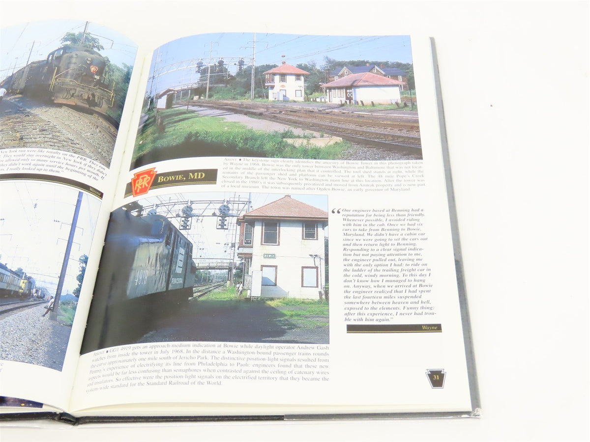 Morning Sun: Trackside on the PRR North of DC by Murray &amp; Yanosey ©2001 HC Book