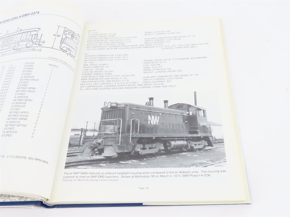 Norfolk and Western Second Generation Diesels by Withers &amp; Bowers ©1989 HC Book