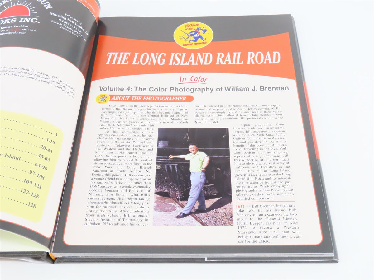 Morning Sun: The Long Island Rail Road Volume 4 by Arthur J Erdman ©2012 HC Book