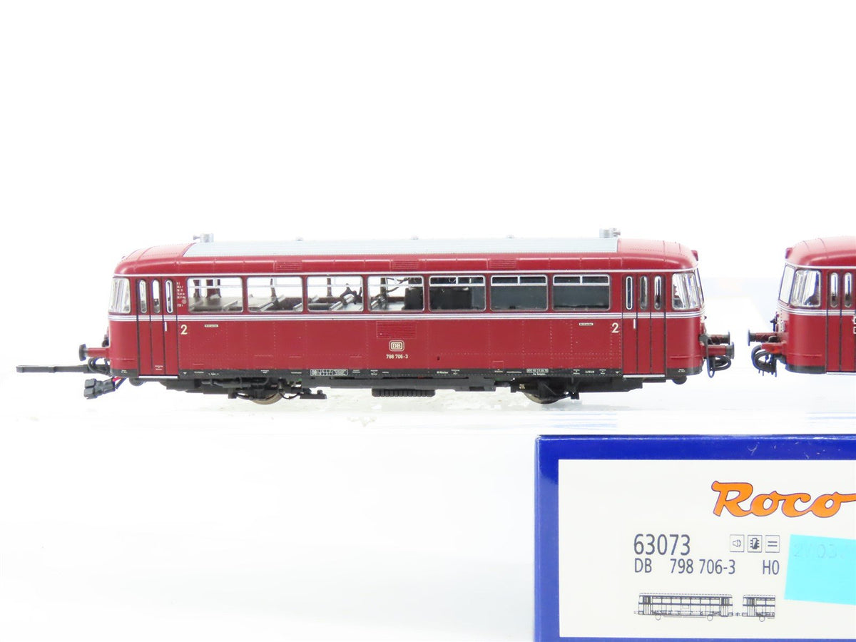 HO Roco 63073 DB German VT798 / VS998 Diesel Rail Bus 2-Unit Set w/ DCC &amp; Sound