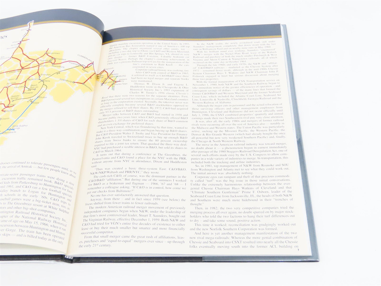 Morning Sun: Trackside Around West Virginia by Bob Withers ©2006 HC Book