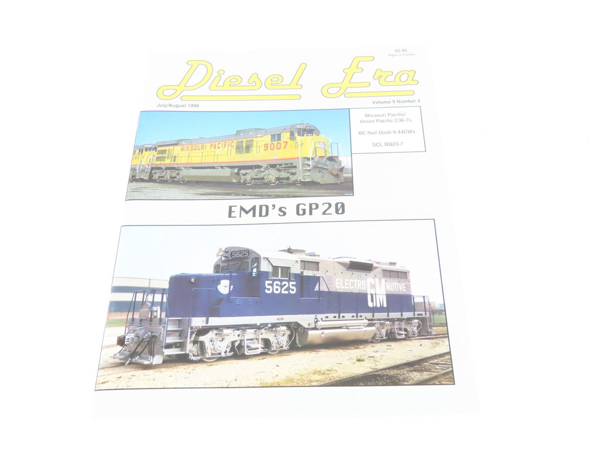 Diesel Era July/August Volume 9 Number 4 by Withers Publishing ©1998 SC Book