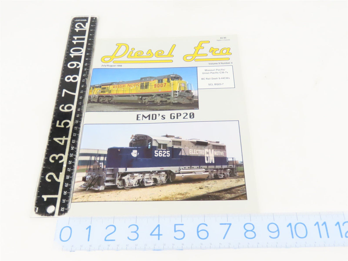 Diesel Era July/August Volume 9 Number 4 by Withers Publishing ©1998 SC Book