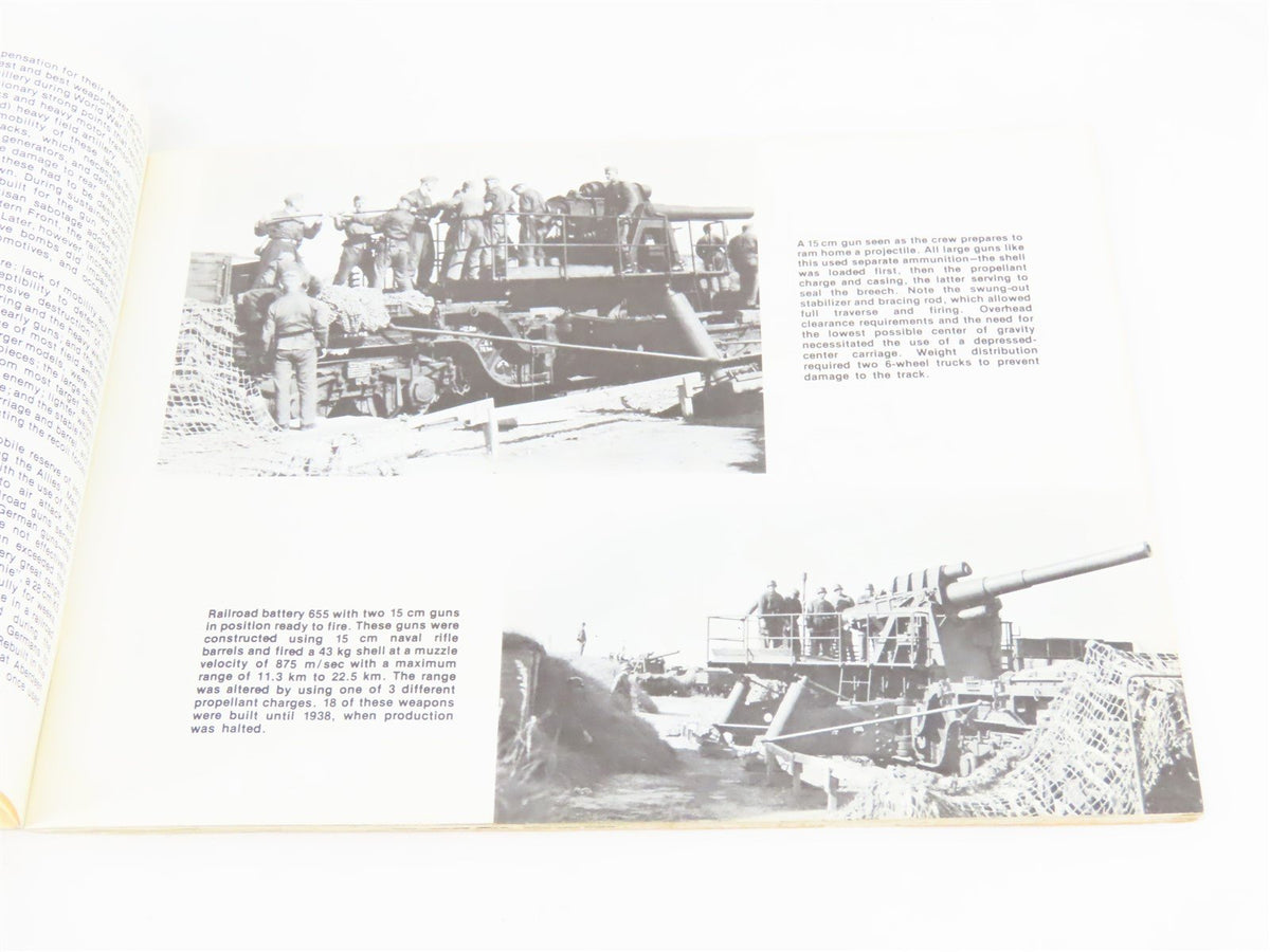 German Railroad Guns In Action Armor No.15 by Signal Publications ©1976 SC Book