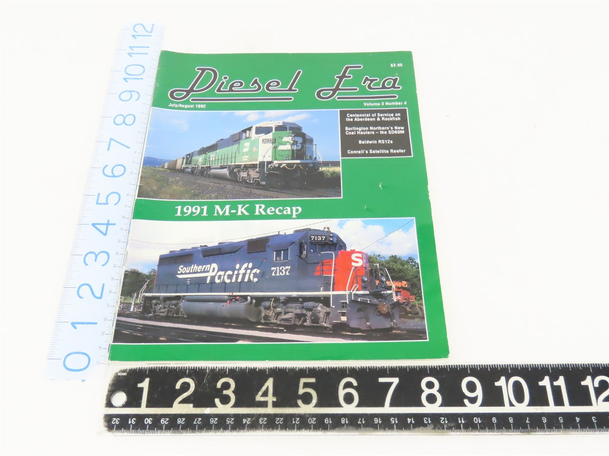 Diesel Era July/August Volume 3 Number 4 by Withers Publishing ©1992 SC Book