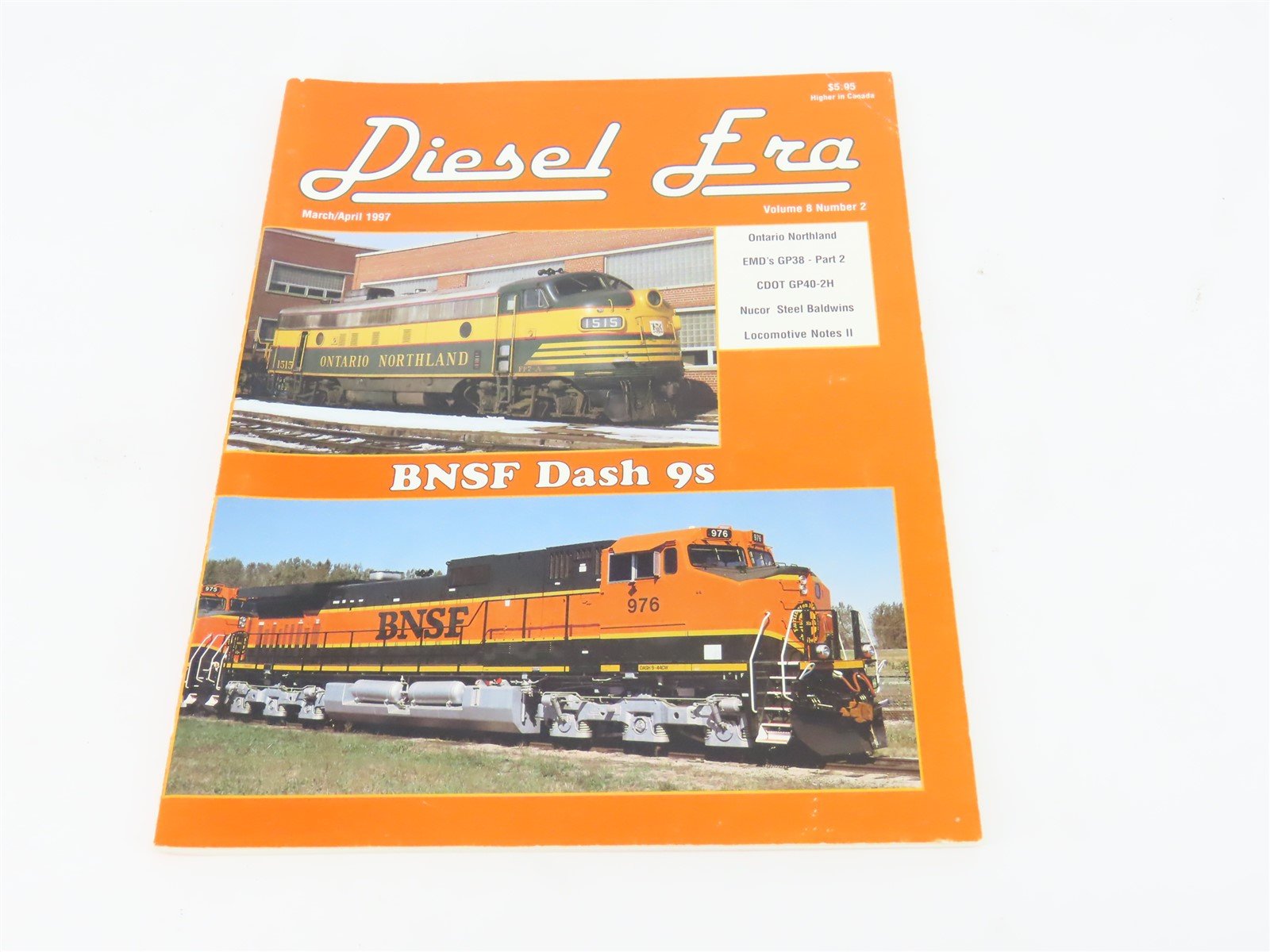 Diesel Era March/April Volume 8 Number 2 by Withers Publishing ©1997 SC Book