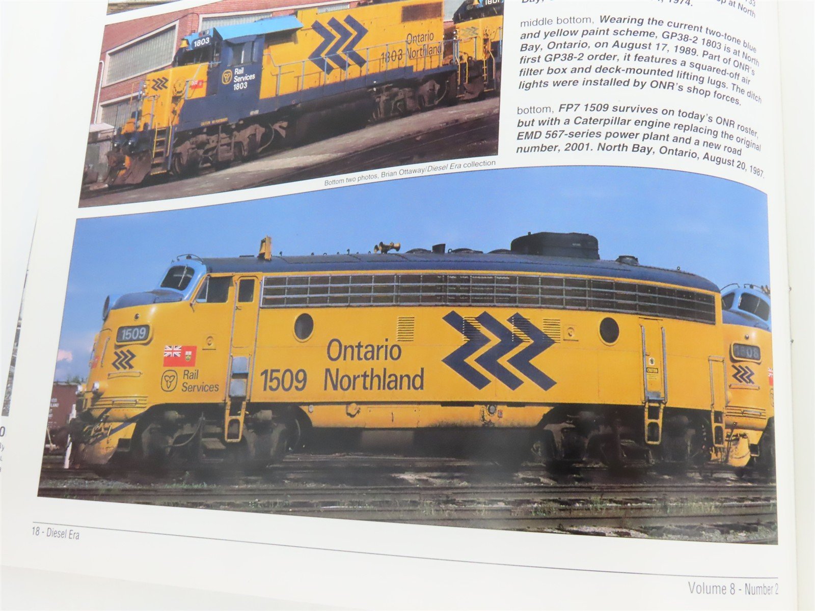 Diesel Era March/April Volume 8 Number 2 by Withers Publishing ©1997 SC Book