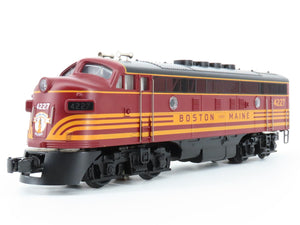 O Gauge 3-Rail MTH MT2126LP B&M Boston & Maine F3 A/A Diesel Locomotive Set