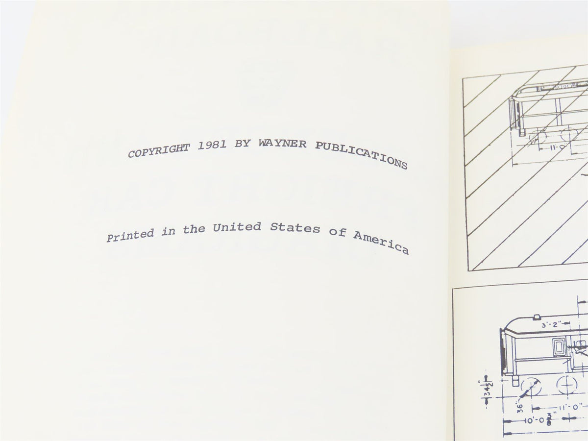 Pennsy Passenger &amp; Freight Car Diagrams by Robert J. Wayner ©1981 SC Book