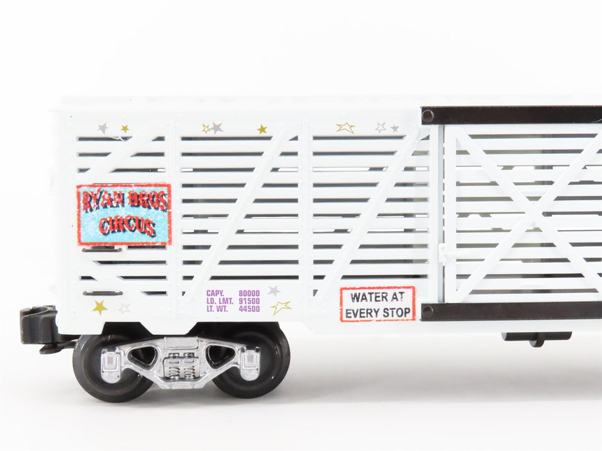 O Gauge 3-Rail K-Line Ryan Brothers Circus Stock Car #20 Custom