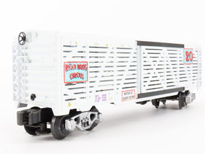 O Gauge 3-Rail K-Line Ryan Brothers Circus Stock Car #20 Custom