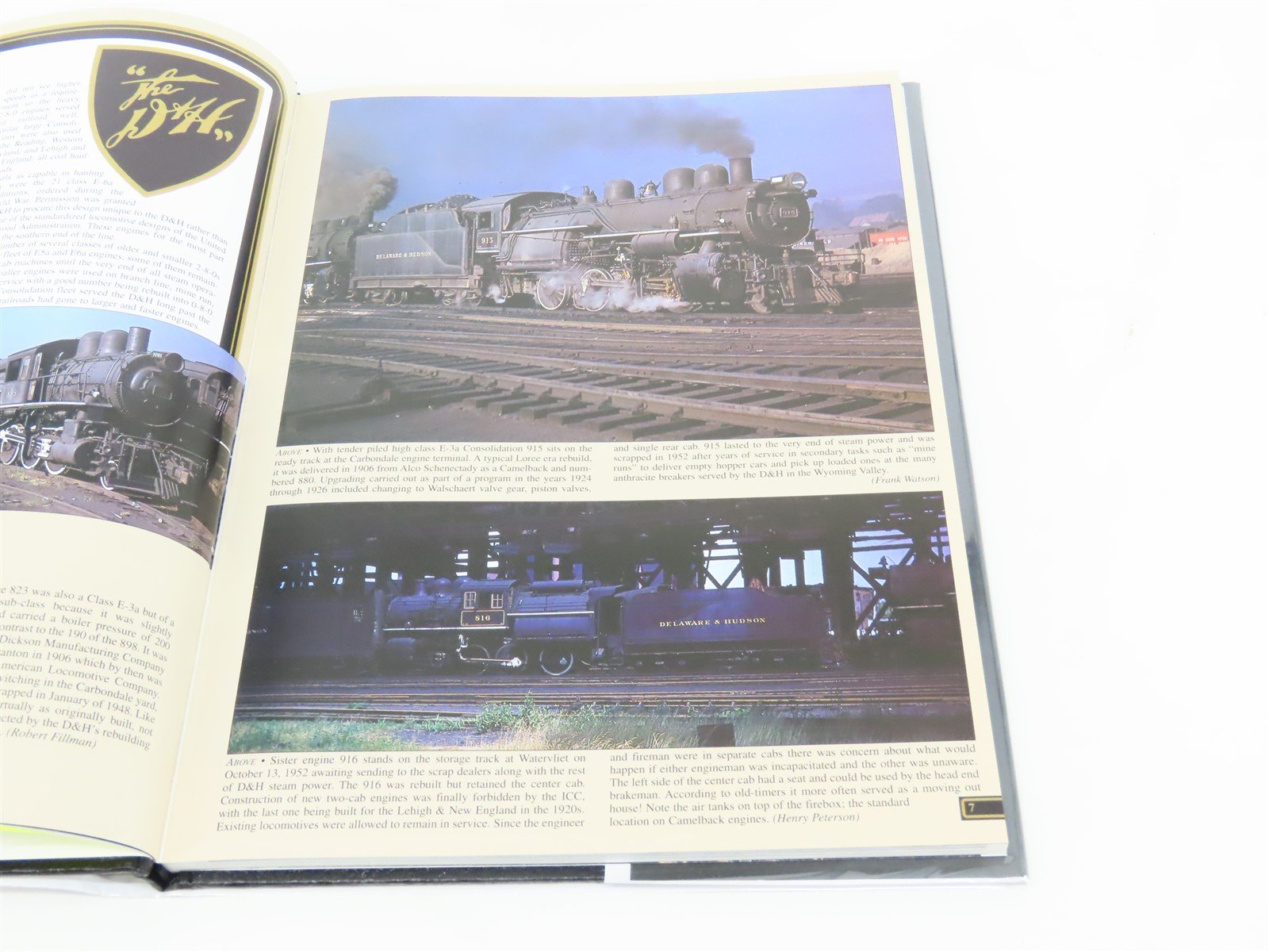 Morning Sun: Delaware & Hudson Steam In Color by Chuck Yungkurth ©2001 HC Book