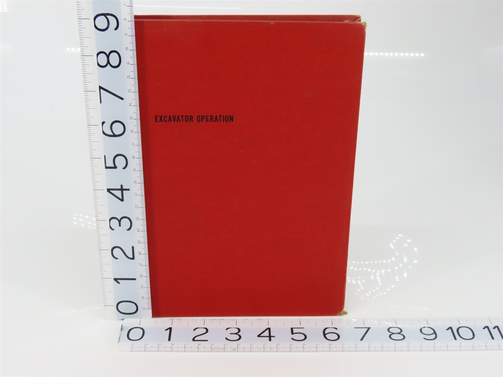 Excavator Operation by Herbert L. Nichols, Jr. ©1974 HC Book