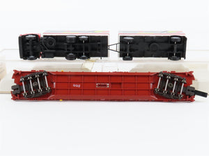 HO Scale Fleischmann 5275 DB Railway 8-Axle Flatcar #49831923 w/Truck Load