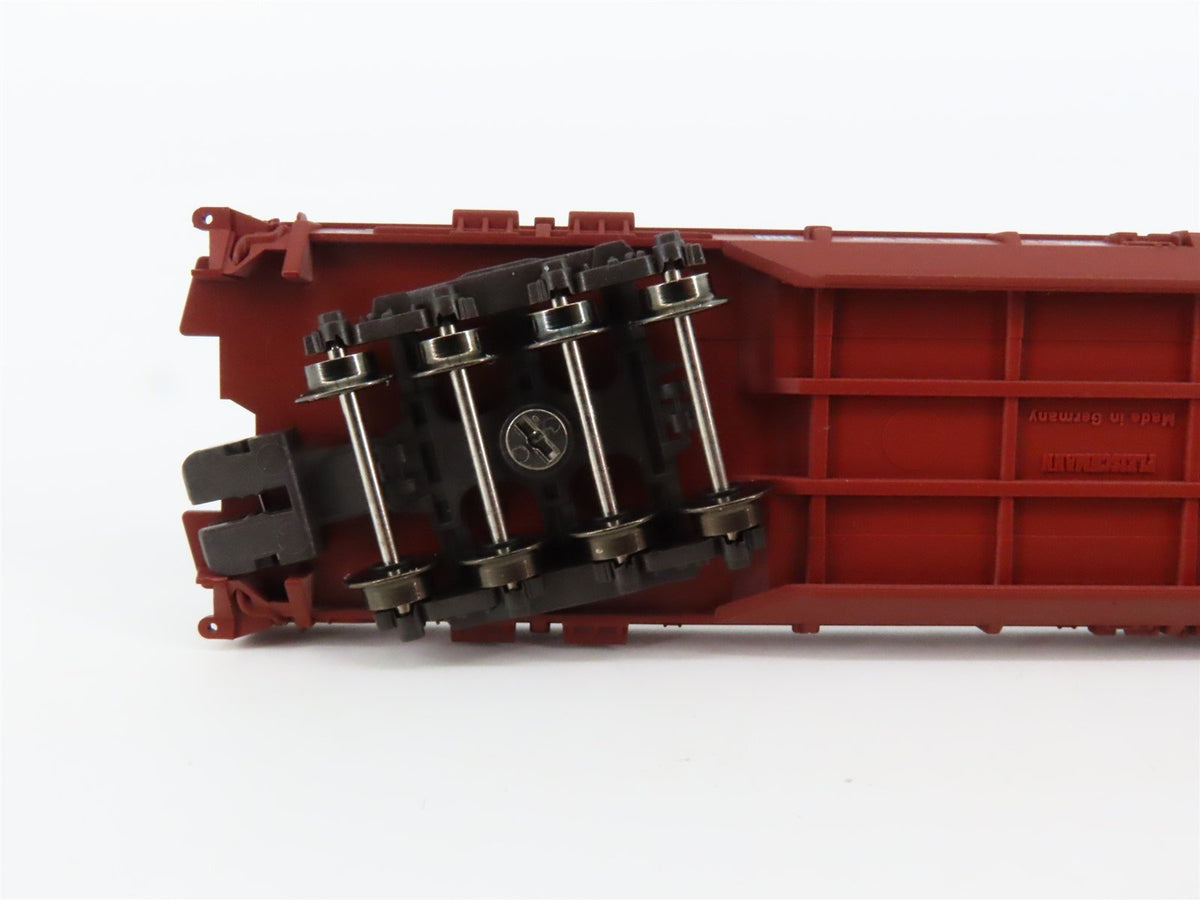 HO Scale Fleischmann 5272 DB Railway 8-Axle Flatcar #49831543 w/Truck Load