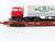 HO Scale Fleischmann 5274 DB Railway 8-Axle Flatcar #49830635 w/Truck Load