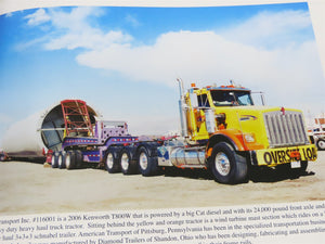 Oversize: Images of Heavy Western Trucking, Vol. 1 by Mark R. Wayman ©2009 SC