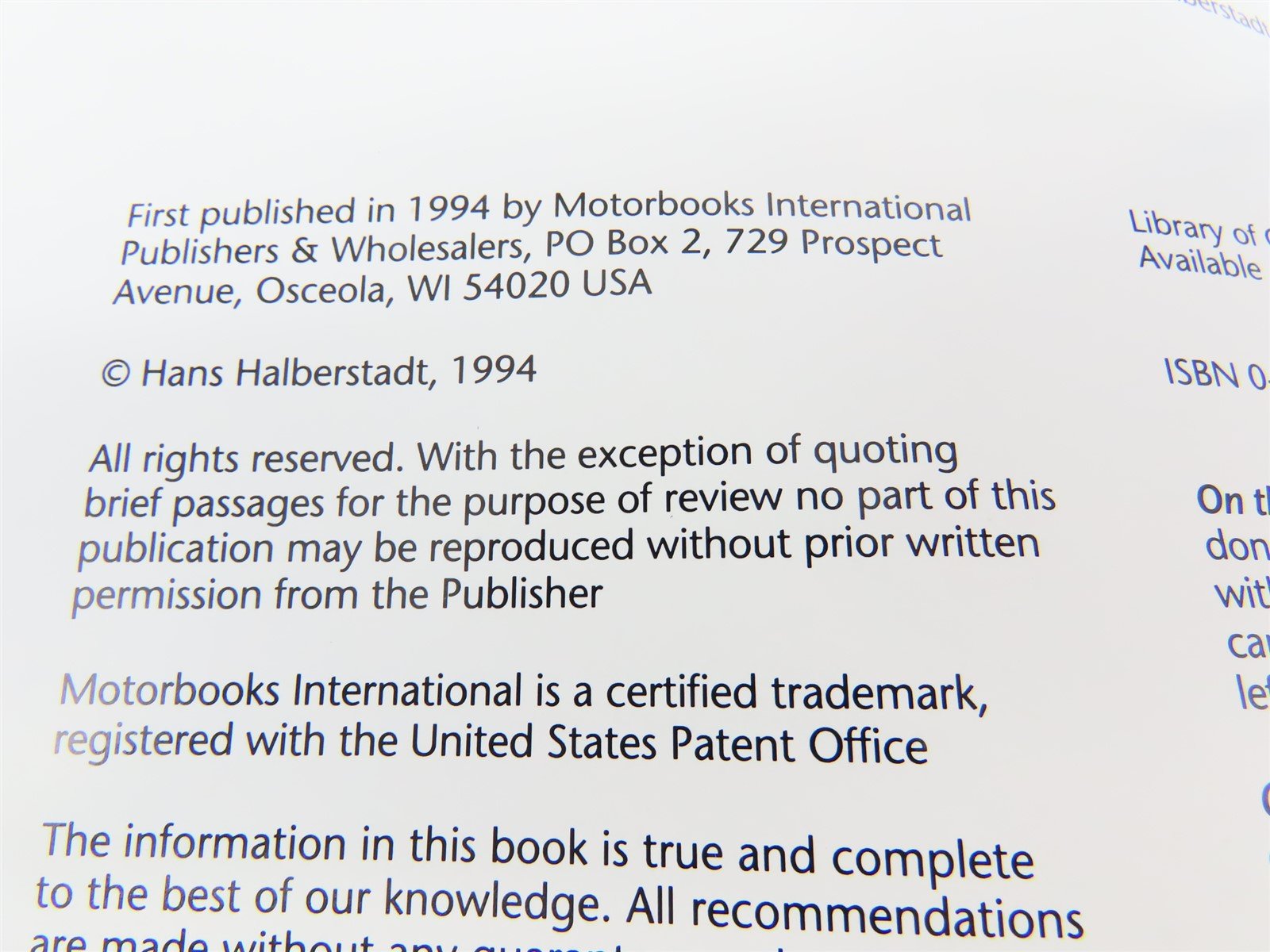 Enthusiast Color Series: Giant Dump Trucks by Hans Halberstadt ©1994 SC