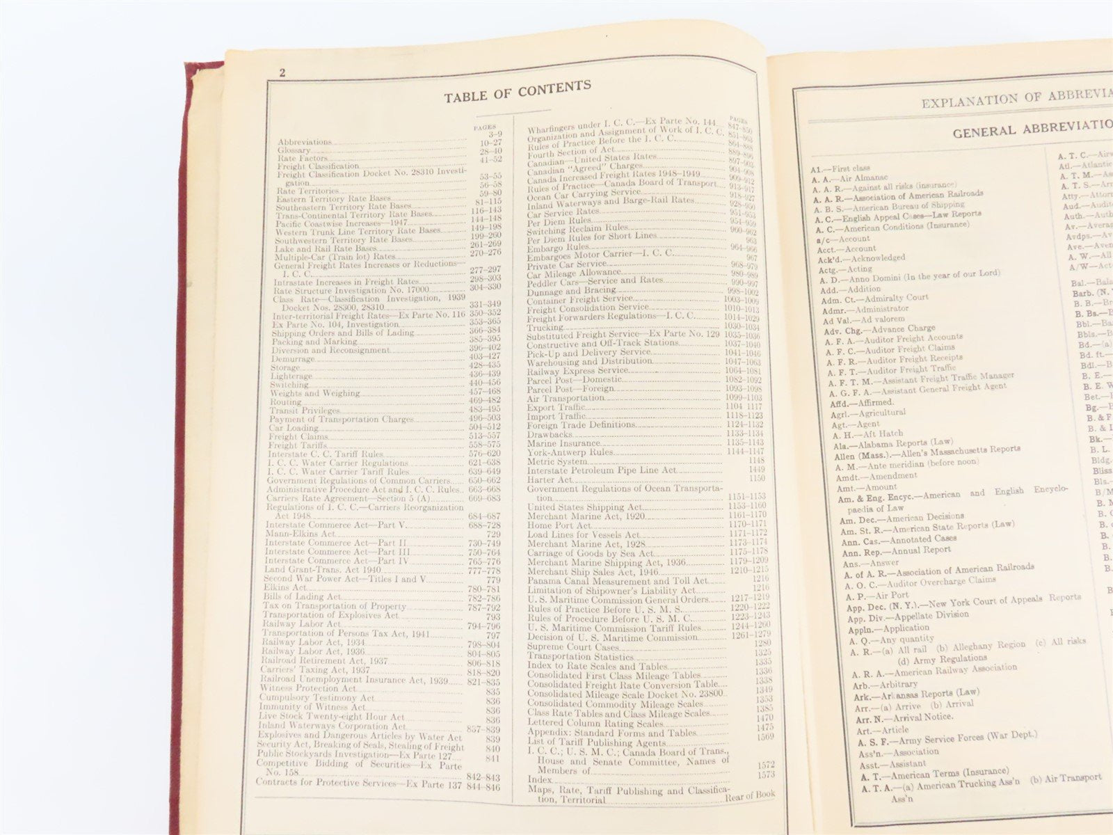 The Freight Traffic Red Book 1950 Twenty-Seventh Annual Edition