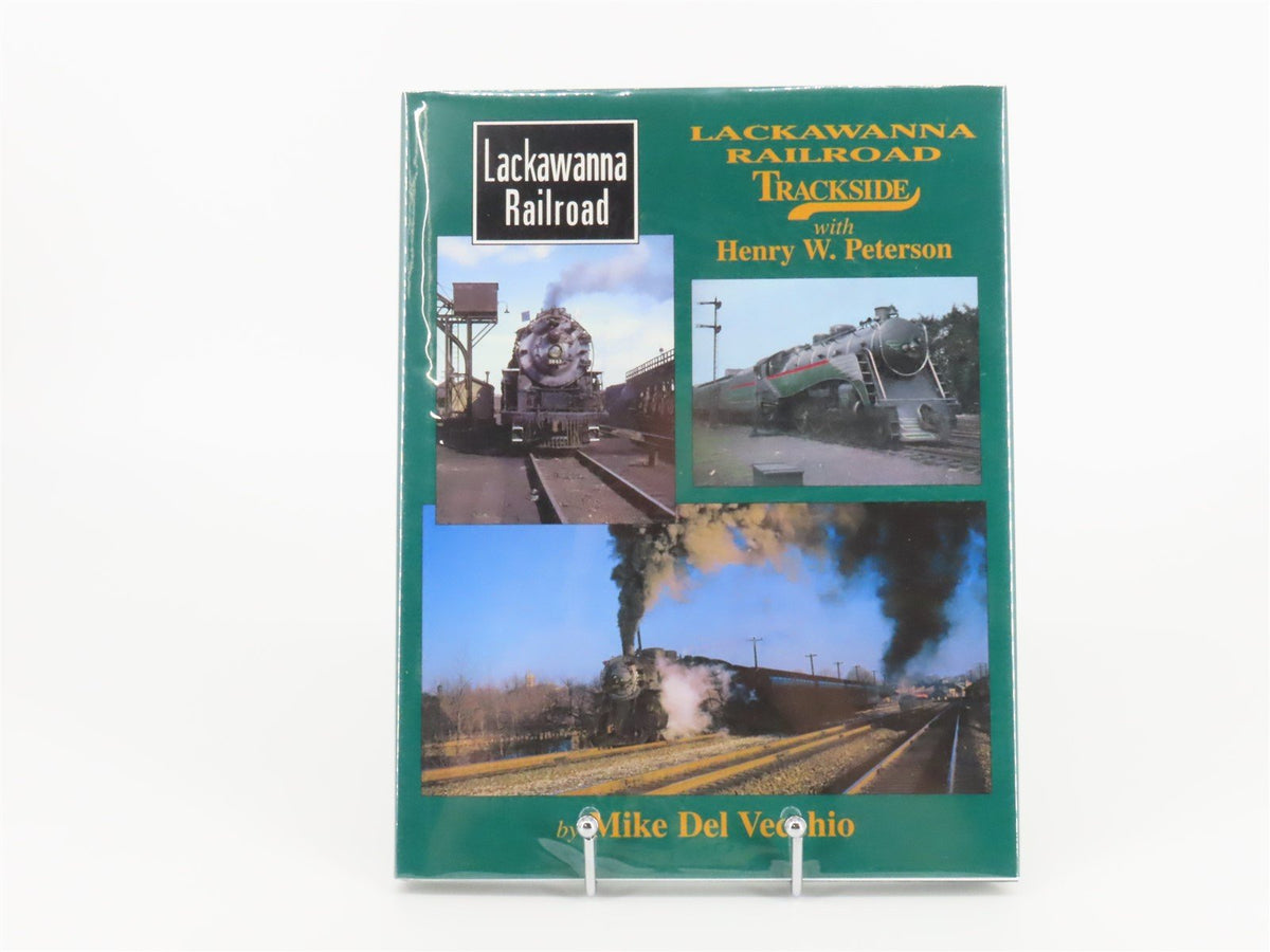 Morning Sun: Lackawanna Railroad Trackside w/ Henry W. Peterson by Del Vecchio