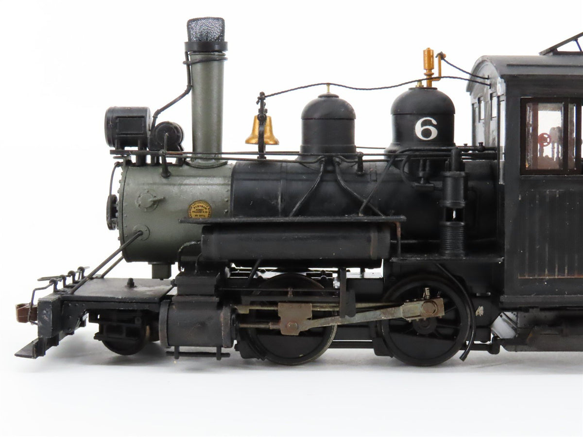 On30 Scale Bachmann 25499 Unlettered 2-4-4 Forney Steam #6 w/ DCC - Customized