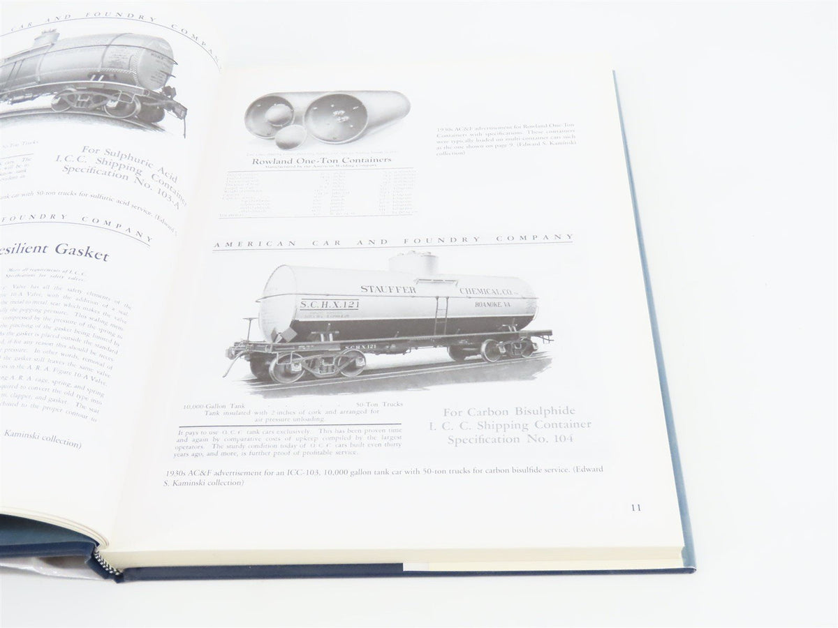 Tank Cars: American Car &amp; Foundry Company 1865-1955 by E.S. Kaminski ©2003 HC