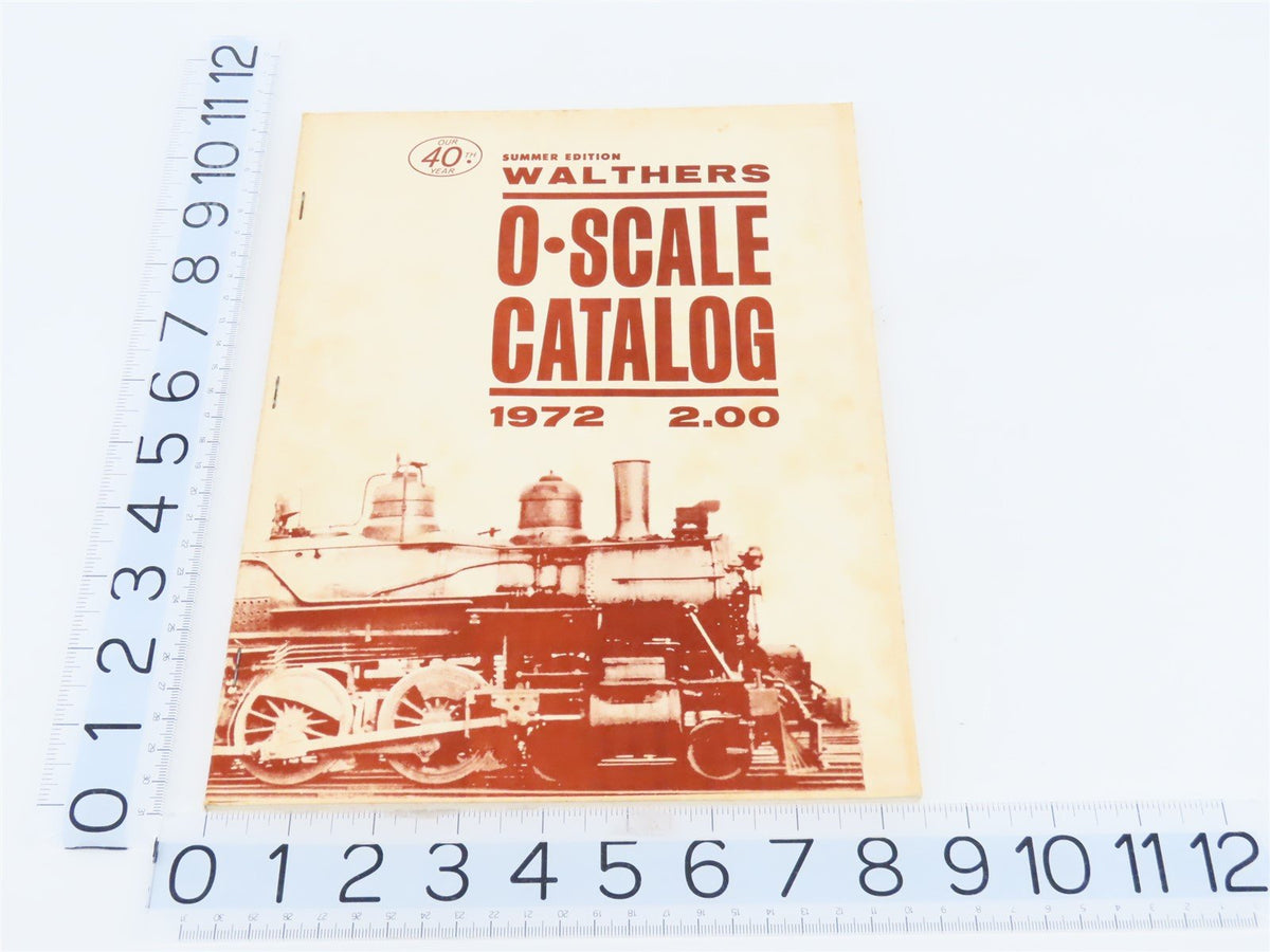 Summer Edition Walthers O-Scale Catalog ©1972